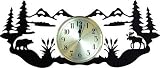 Wrought Iron Adirondack Wall Clock