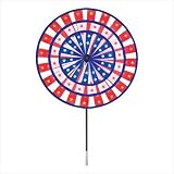 Patriotic Garden Lawn Wind Wheel #38173