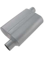 Flowmaster 42543 40 Series Muffler - 2.50 Offset IN / 2.50 Offset OUT - Aggressive Sound