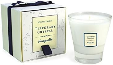 Tipperary Crystal Designed Tumbler Honeysuckle Scented Candle