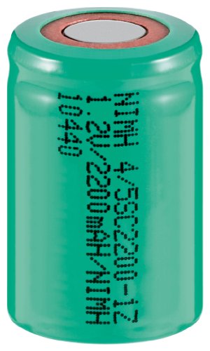Wentronic NiMh Akku 4/5 (SUB-C 1, 2V, 2200mAh, Flattop Zelle) Preisvergleich