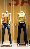 Wallmonkeys Peel and Stick Wall Decals - Mannequins - Removable Graphic
