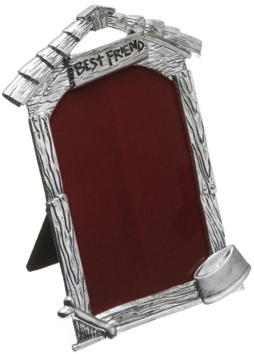 Arthur Court 4-Inch-by-6-Inch Dog Photo Frame