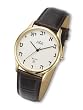 elegant classic gold-plated gent's watch - 2092b