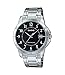 Casio MTP-V004D-1B Black Dial Stainless Steel Watch