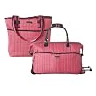 Overland Travelware Quilted Weekender 2-pc. Set - Pink