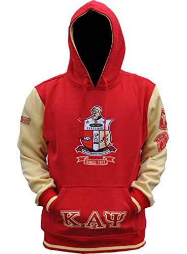 Kappa Alpha Psi Fraternity Men's Hoodie Crimson Red