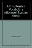 A first Russian vocabulary
