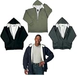 Sherpa-lined Zipper Hooded Sweatshirts