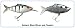 Sporting Goods : Kicktail Xl7 2 Set Natural Shad (1 Diver and 1 Floater)