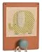 Tree by Kerri Lee Wuzzy Wall Hook Elephant, Orange/Green
