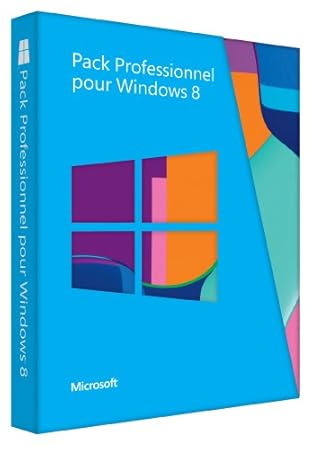 Microsoft Windows 8 Pro Pack - Upgrade Windows 8 to Windows 8 Pro with Media Center, French