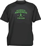The Office Rabies Awareness Fun Run Dunder Mifflin Mens Tee Shirt in 12 colors Small thru 6XL