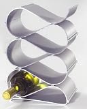 Modular Wine Rack (Satin Aluminum) (8.9" W x 6.7" D x 12.9" H)