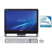 Sony VAIO VGC-JS250J/B 20.1-Inch All-in-One Desktop PC (2.5 GHz Intel Pentium Dual-Core E5200 Processor, 4 GB RAM, 320 GB Hard Drive, Vista Premium) Black