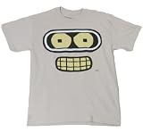 Ripple Junction Futurama Bender Face T-Shirt