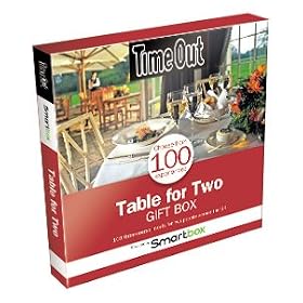 Table For Two Smartbox Gift: 100 three-course meals for two across the UK