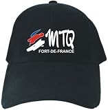 CAPS BLACK EMBROIDERY  BRUSH ISO CODE FORT-DE-FRANCE  MARTINIQUE