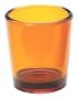 Biedermann & Sons 6 Glass Votive Candle Holder In Amber