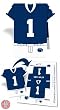 Set of 96 Penn State Nittany Lions Football JerseyNaps&reg; Party Napkins NCAA College Athletics