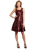 Tracy Reese Women's Relased Pleat Frock, Red, 0