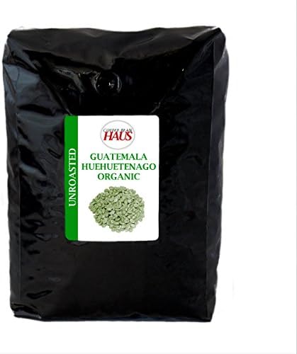 Guatemala Organic Unroasted Green Coffee Beans 80-Ounce (5 lb) by Coffee Bean Haus