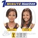 MILKY WAY Human Hair - CLIP-IN HAIR EXTENSIONS 18" (7 PCS) - 1B OFF BLACK