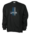 Detroit Lions Classic NFL Throwback Logo Crewneck Sweatshirt