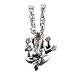 White Metal Ganesh Pendant