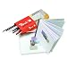 25 Stk. Kunststoff-Binder�cken 10mm, bis max. 65 Blatt, Schwarz