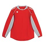 DESCENTE(デサント) 長袖プラクティスピステ レッド RED