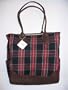 Pottery Barn Kids Plaid Diaper Bag