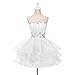 Fashion Plaza Crystal Sequined Mini Short Dress D0130