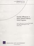 Gender Differences in Major Federal External Grant Programs