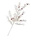 Factory Direct Craft White Pine Spray with Red Berries | For Indoor Decor