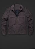 H.E. Homini Emerito Men's Croppedfitted Berry3