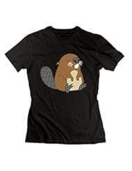 Apparel: ZhiXiong Lady 100% Cotton Beaver Logo T Shirts