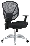 Screen Back Task Chair with Aluminum Base