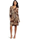 Calvin Klein Women's Printed Wrap Dress