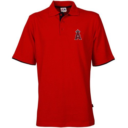 Los Angeles Angels Majestic MLB Supreme Polo Shirt