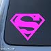 Search : SUPERMAN - DC Comics - Car, Truck, Notebook, Vinyl Decal Sticker #1129 | Vinyl Color: Pink