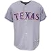 Texas Rangers Jerseys : Majestic Texas Rangers Grey Replica Jersey