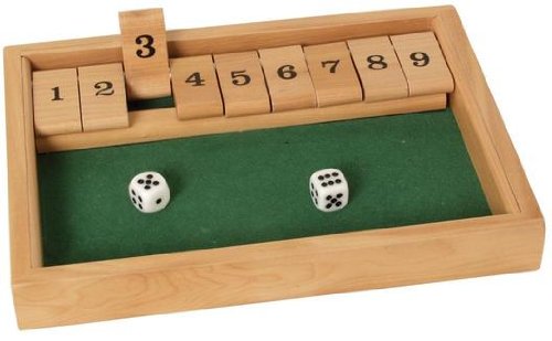 Klappenspiel – Shut the Box – 7990 [Spielzeug]