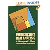 Introductory Real Analysis (Dover Books on Mathematics)