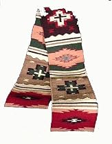 Native American Design Southwestern Wool Rug Runner