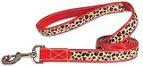 Animal Print Safari 4 ft x 5/8 inch Dog Leash