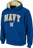 Navy Midshipmen Arched Tackle Twill Hooded Sweatshirt