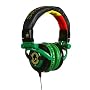 Skullcandy G.I. Stereo Headphones - Rasta Skullcandy G.I. Stereo Headphones - Rasta