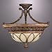 Fine Art Lamps Casa di Campagna 205345 Round 2-LT 200w (18H x 19W) Semi Flush