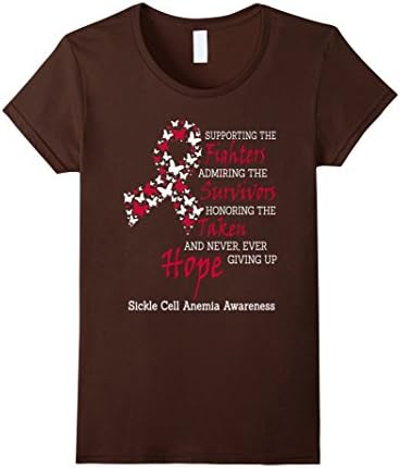 Women's Sickle Cell Awareness Small Brown